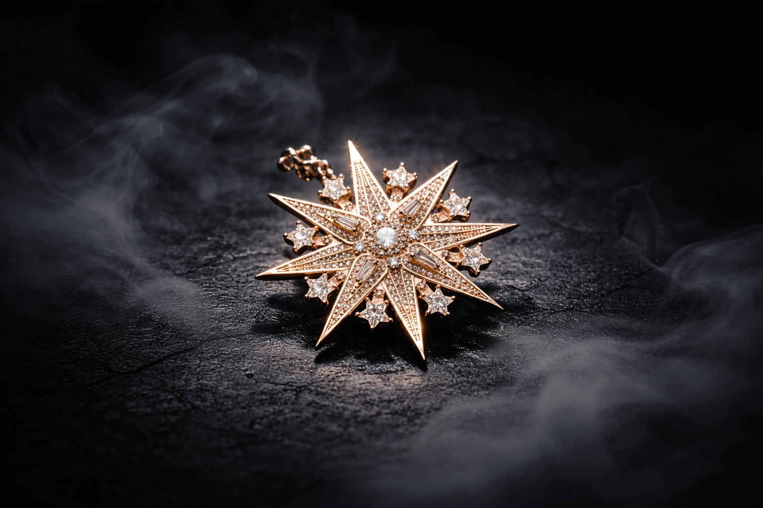 THE MORNING STAR — Eight-Ray Star Charm