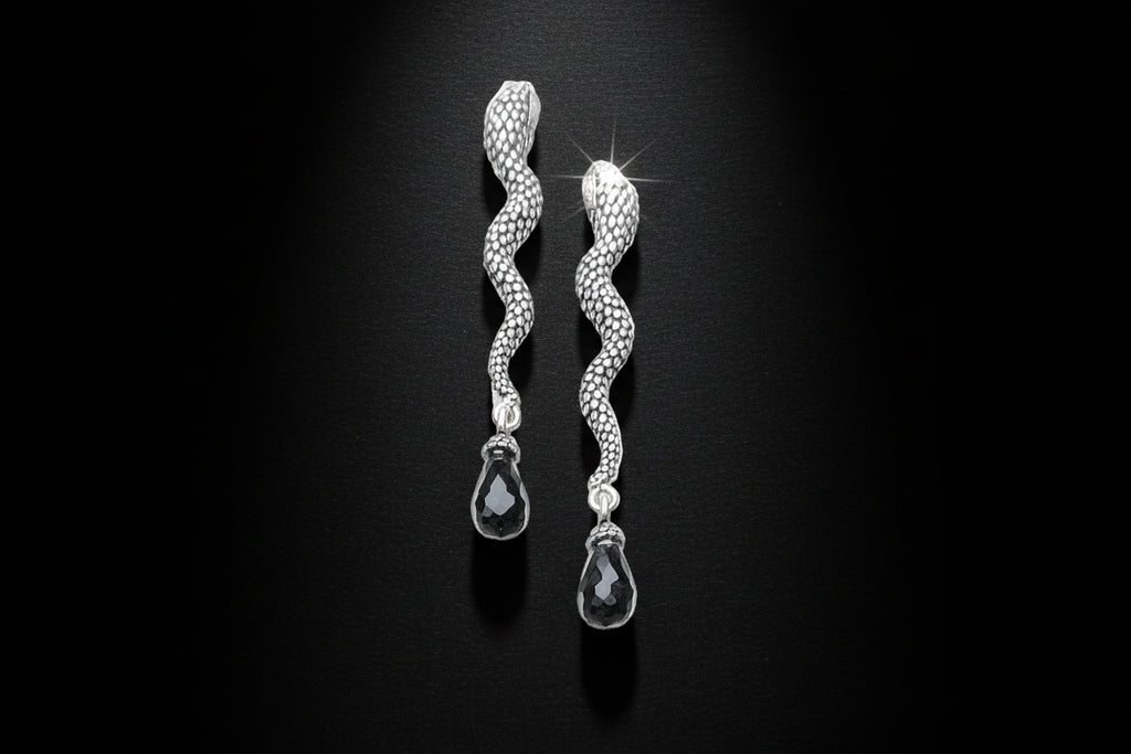 SERPENT FALL — Drop Earrings