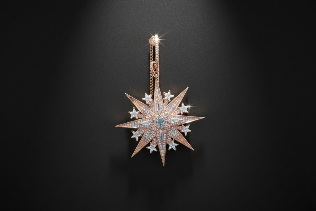 THE MORNING STAR — Eight-Ray Star Charm