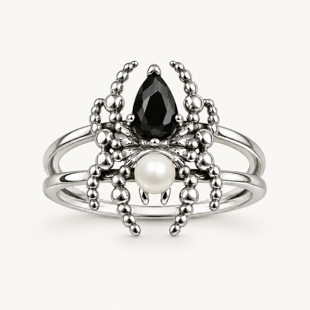 ARACHNE — clean packshot view of Noctara jewelry